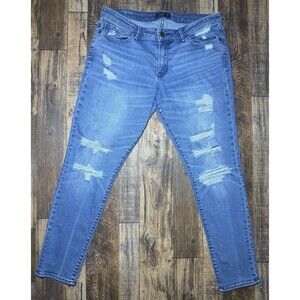Abercrombie & Fitch Harper Super Skinny Distressed Jeans Size 30 Short‎ 30/10